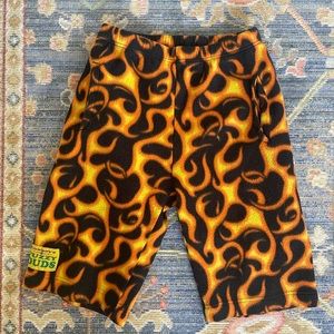 Fuzzy Duds Flame Shorts